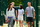 Image of 3 padel players walking along a path together