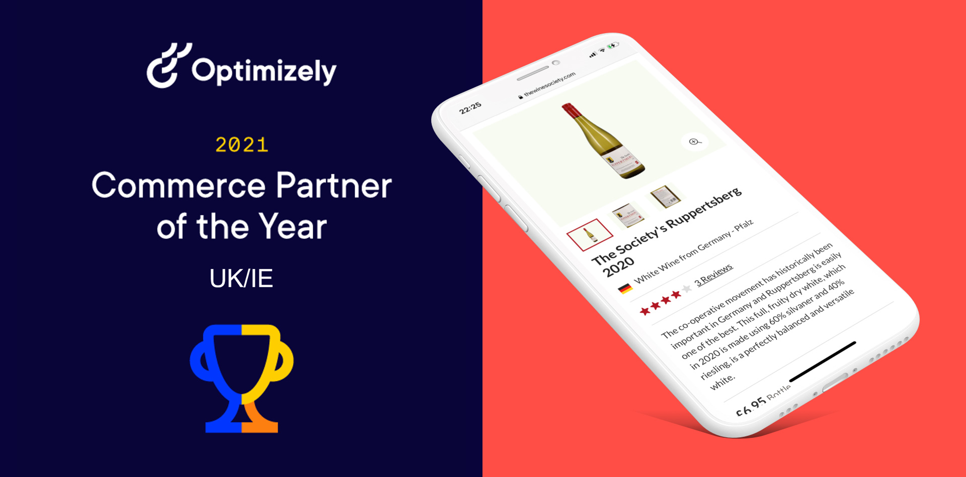 dotcentric - awarded Optimizely Commerce Partner of the Year in the UK/IE 